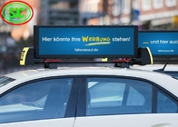 P4 imprägniern IP65 Videozeichen-Anzeige des auto-LED, geführte Anzeige des Taxis Dach