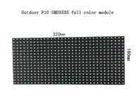 Wasserdichte P10 SMD 1R1G1B LED-Anzeigen-Modul-Größe 320*160mm 1/4 scannend