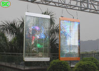 Transparenter geführter Schirm des Vorhangs P10 im Freien für Fenster, 75% Transparenz