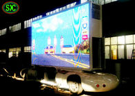 Führte mobiler VideolKW im Freien geführte Anzeige, der mobile angebrachte LKW des Anhängers/des Fahrzeugs Schirm