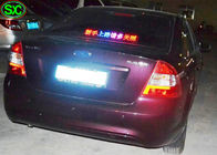 Einzelne Zeichen-Anzeige des rote Farbauto-LED mit Meanwell-Stromversorgung, hohe Defitinations-Rückseite des Autos