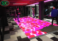 1R1G1B P6 im Freien IP65 LED Dance Floor 1/8, das auf Konzert-Werbung scannt
