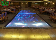 Hohe Gewichtsbelastung 3 in 1 SMD LED Dance Floor P6.25 im Freien für Konzert, farbenreicher tragbarer geführter Tanzboden