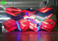 Flexibles DJ inszenieren Disco RGB-Video P5 LED Anzeigefeld-3D für Stand
