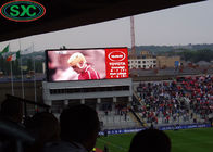 Fußball-Sport-farbenreicher geführter Zeichen-Werbung- im Freiengeführter Schaukasten-Schirm