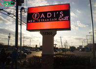 BAD P10 führte Werbung- im Freienschirme farbenreiche LED-Anzeige im Freien