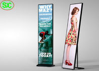Der hohen Helligkeits-LED Stand-Werbung Plakat-Anzeigen-farbenreiche Innendes boden-P3