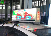 HD-Video IP65 imprägniern geführte Zeichenanzeige des Autos Dach, geführtes Zeichendoppeltes mit Seiten versah
