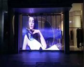 Transparenter LED Schirm-farbenreiches Werbungs-Anschlagtafel-Zeichen SMD2121 für Geschäfts-Fenster