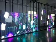 Helle transparente geführte Wand-riesige 72% hohe Transparenz SMD2121 LED im Freien