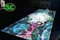 Wasserdichtes P10 leichtes geführtes Dance Floor farbenreich für Stange der Disco-/DJ