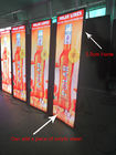 Hohes tragbares geführtes Werbungs-Brett der Helligkeits-P3, RGB SMD 2121 führte Spiegel-Plakat