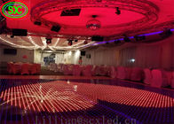 Video-Dance Floor Miete Oudoor P5, Hochzeitstanz-Tanzboden beleuchtet Entschließung HD 64*32