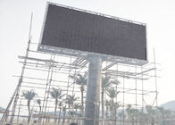 Großer farbenreicher Stahlrahmen im Freien P6 P8 P10 LED-Anschlagtafeln mit Spalte annoncierend
