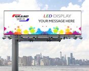 Errichtende Straßen-Digital-Anschlagtafel im Freien brachte Videogroßen LED Werbungs-Bildschirm der wand-P8 P10 an