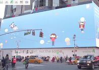 Super große geführte Anzeige der LED-Werbungsanschlagtafel p10 im Freien für Festeinbau der Einkaufszentrumentschließung 64*32