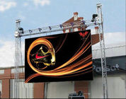 Farbenreicher wasserdichter elektronischer LED Mietschirm P3.91 P4.81 im Freien für Ereignis-Stadiums-Hintergrund 576*576mm
