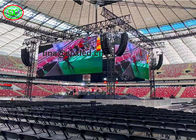 Mietfarbenreicher LED Bildschirm des verwendungs-Stadiums-HD SMD 3in1 P3.91 mit Aluminiumkabinett 24pcs täfelt