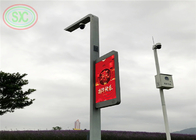 Colud-Steuerung mit Pfostenlicht LED-Anzeige GPS-Systems P 6 im Freien für Marke advertisng