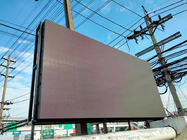 Farbenreicher LED der hohen Qualität P8 Bildschirm Festeinbau-Anschlagtafel-im Freien Digital