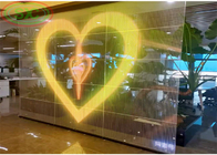 Supermarkt transparentes Glas führte Anzeige 1R1G1B G3.91-7.8125 für die Werbung