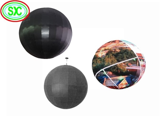 Eine 360 Grad-flexible Werbung im Freien führte Bildschirm-Innenball-Bereich P4.8