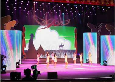 HD Full Color P4 Kurvgroße Led Video Wand Innen Led Display Mietbildschirme