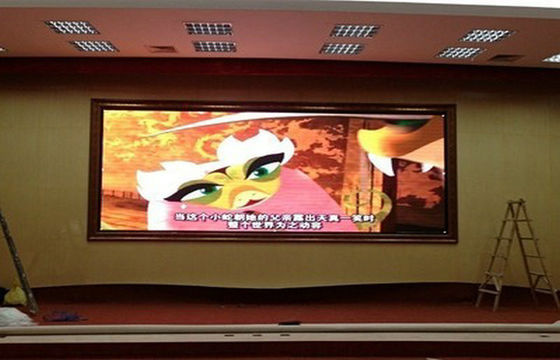 Farbenreiches LED Zeicheninnenbrett DC5V P4 mit Meanwell-Stromversorgung, geführte Anschlagtafel