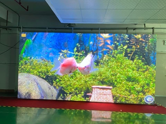Innenraumlösungen Vollfarb-LED-Display Bildschirm P4 Wandmontage LED Video Wandplatte