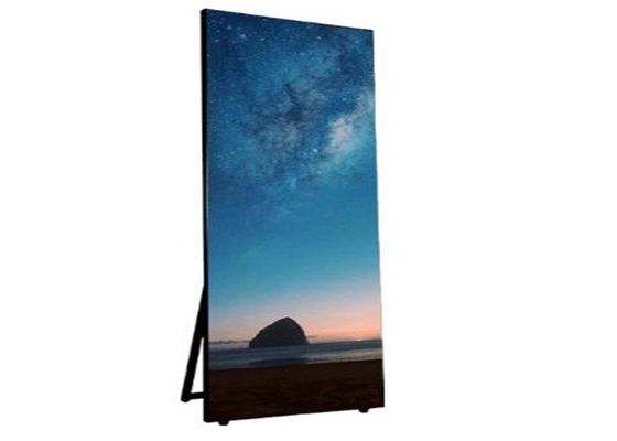 Auf dem Boden stehende LED-Poster-Display-Platte Vollfarbe P3 Epistar Chip