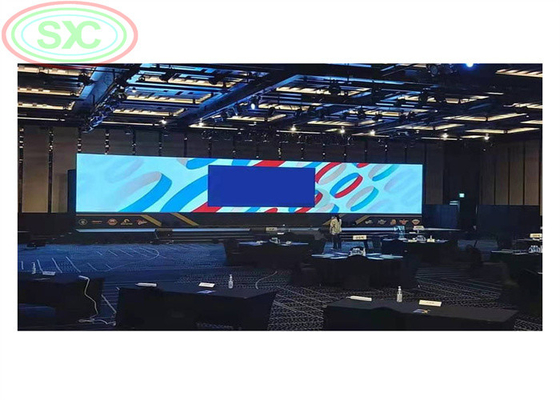 Immenser LED-Bildschirm aus Druckguss-Aluminium 500*1000 cm Innenraum LED-Display LED-Werbetafel