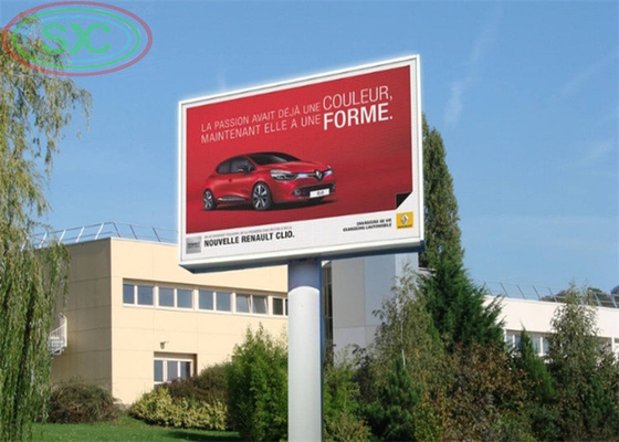 Hohe Helligkeit 6000 Nits Outdoor-Digital-LED-Werbetafel LED-Display unter direktem Sonnenlicht