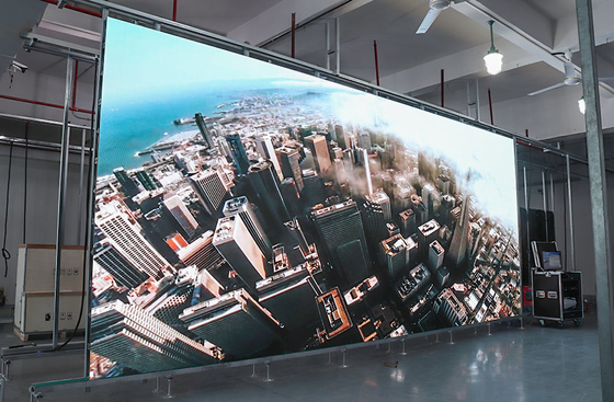 Hochauflösende digitale Videowand mit LED-Lösung für Innenräume P3