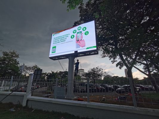 Outdoor Full p10 7000 Helligkeit Farb-LED-Display mit großer Betrachtungsdistanz Outdoor-Werbetafel-Design