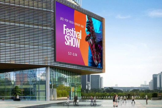 COB P1.25 LED-Druckguss-Aluminium Großbild-Digitalwerbetafel Standard-wasserdichtes Gehäuse