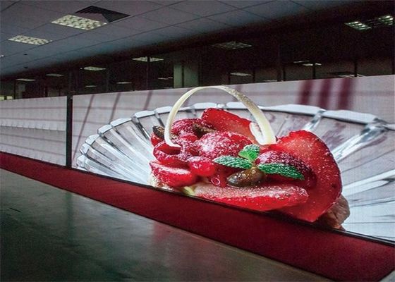 3 in 1 SMD P1.56 Digital-LED-Anzeige für den Innenbereich Vollfarbiges RGB-Druckguss-Aluminium-Leichtgewicht