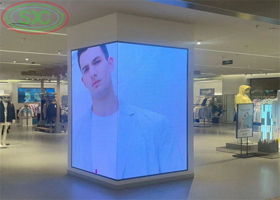 Guter Preis Kleine Pixelneigung Innen-P4 LED zeigt den minimum.view-Abstand 4 Meter an Online