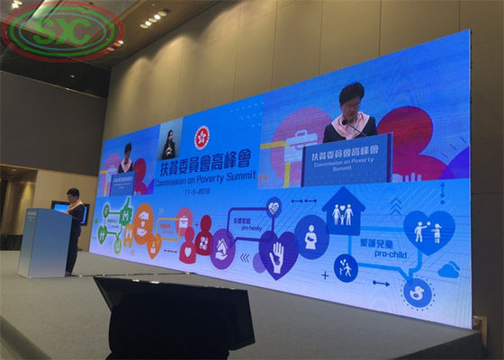 P4 Outdoor Full Color HD RGB LED Druckguss Aluminiumbildschirm 960*960MM Schrank COB