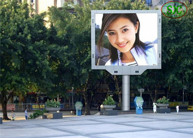 Wasserdichtes Outdoor-Full-Colour-LED-Display P10 1R1G1B mit langer Sichtweite