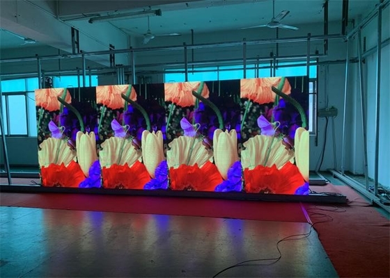 Bühne Indoor LED Mietfernseher Wand, 3-in-1 LED-Bildschirmmodul FCC UL Standard