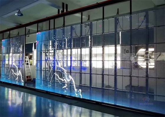 Wafer Chip Transparent LED-Bildschirm, Indoor Transparent LED-Display