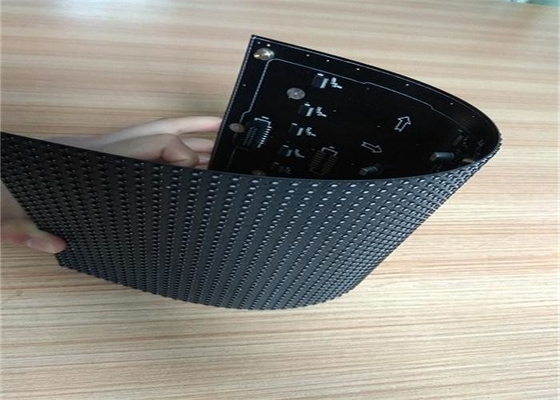 Weiche transparente flexible LED-Vorhang-Anzeige, Vorhang führte Schirm MBI IC
