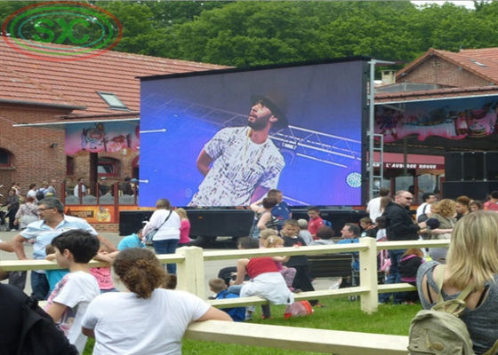 Anpassbares Leih-LED-Display-Bühnen-LED-Bildschirm mit 14-16bits Graue Ebene und 110-220VAC Betriebsspannung