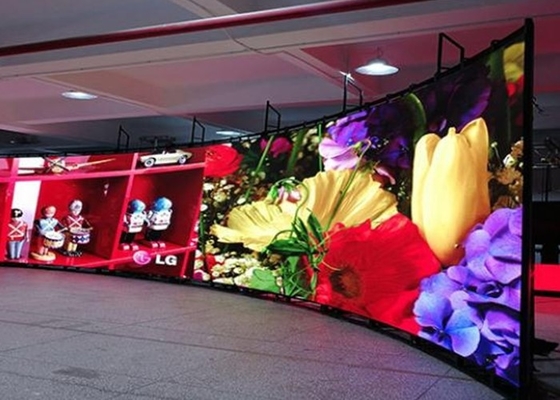 Vermietung Außenwasserdichtes LED-Werbebildschirm, P3.91 Vollfarb-LED-Displayboard MBI5124 Hochauflösung