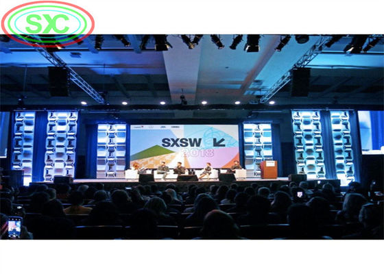 Rental LED-Display Innenraum Vollfarbbildschirm mit 140-Grad-Blickwinkel und Erneuerungsrate über 1920Hz für ein glattes Bild