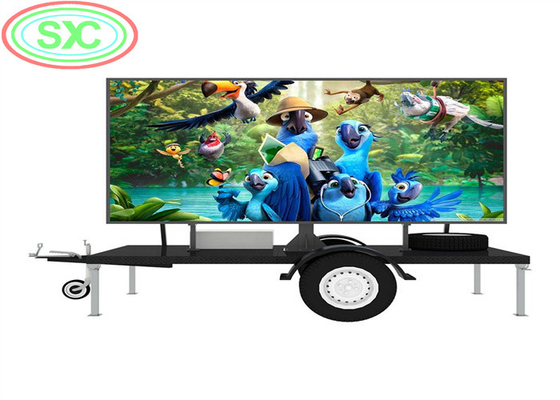 P6 SMD-RGB-LED-Display für Busbahnhof / Innenwerbung LED-Video Vollfarbbildschirm