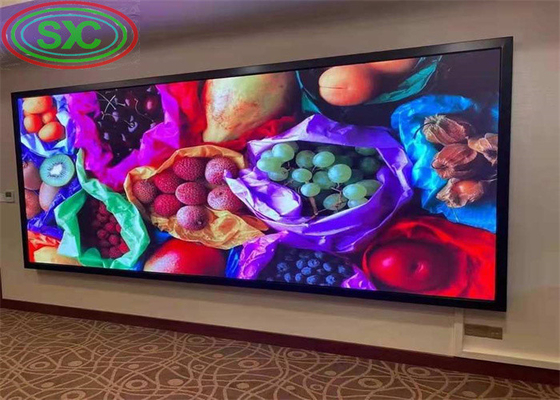 Niedriger Verbrauch in Innenräumen LED-Wand P3, P3.91, P4.81 LED-Bildschirm für akademische Sitzungen