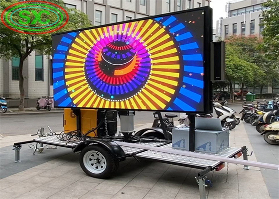 Kabinenschirm LED-Message Board P3.91 Vollfarb-Lichtschirm IP65 1/8 Scan-Modus