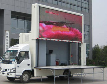 Mobil- und Auto-P6-LED-Bildschirm Video-Display IP65 1920Hz Auflösung Innenraum-Full-Colour-LED-Display