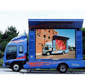 Mobil- und Auto-P6-LED-Bildschirm Video-Display IP65 1920Hz Auflösung Innenraum-Full-Colour-LED-Display